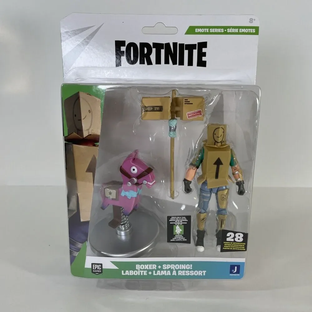 Jazwares Fortnite Boxer & Sproing Figure #245 Rare